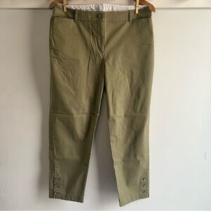 Talbots Olive Ankle Pants